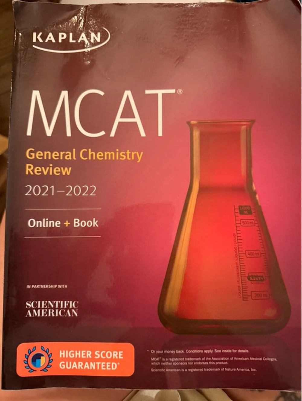 MCAT General Chemistry Exam Review Textbook